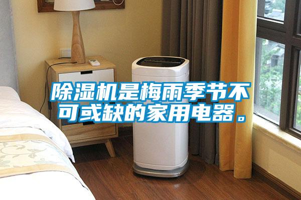 除濕機是梅雨季節不可或缺的家用電器。