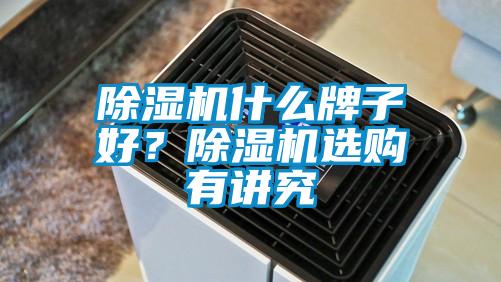 除濕機(jī)什么牌子好？除濕機(jī)選購有講究