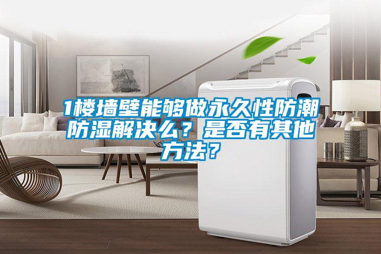 1樓墻壁能夠做永久性防潮防濕解決么？是否有其他方法？