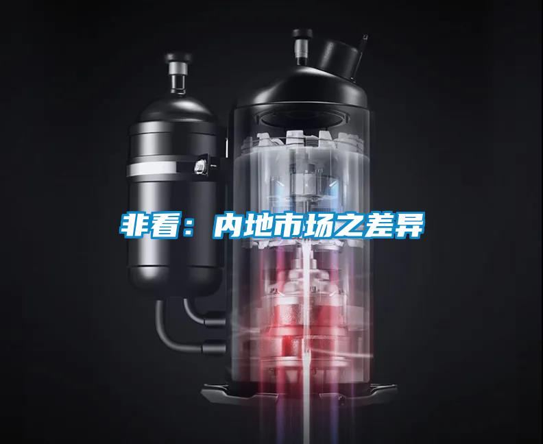 非看:內地市場之差異