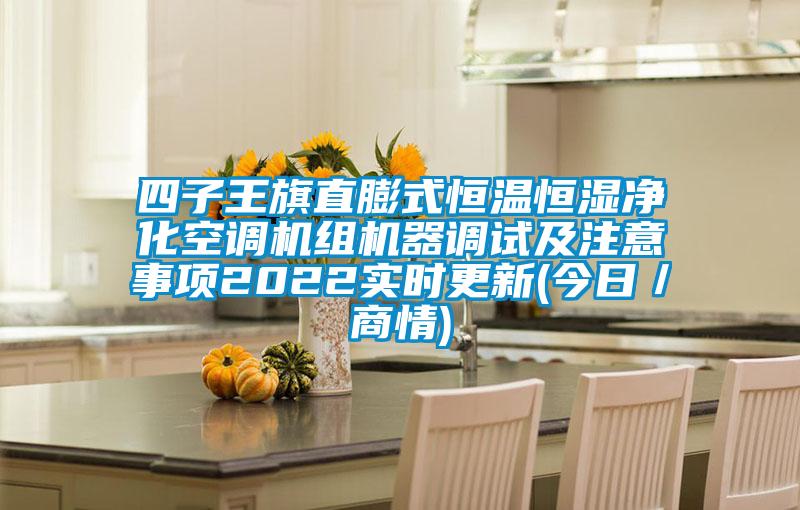 四子王旗直膨式恒溫恒濕凈化空調機組機器調試及注意事項2022實時更新(今日／商情)