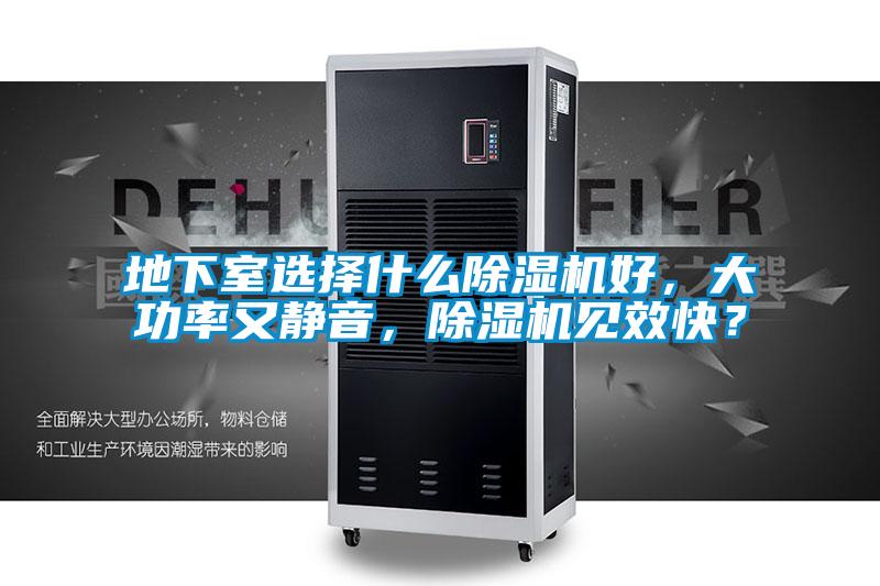 地下室選擇什么除濕機好，大功率又靜音，除濕機見效快？