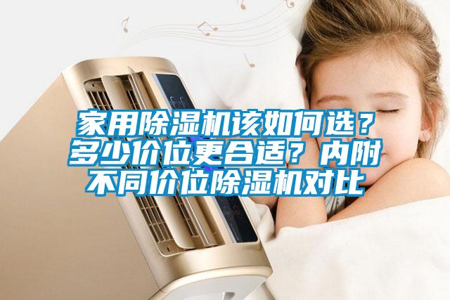 家用除濕機該如何選？多少價位更合適？內(nèi)附不同價位除濕機對比