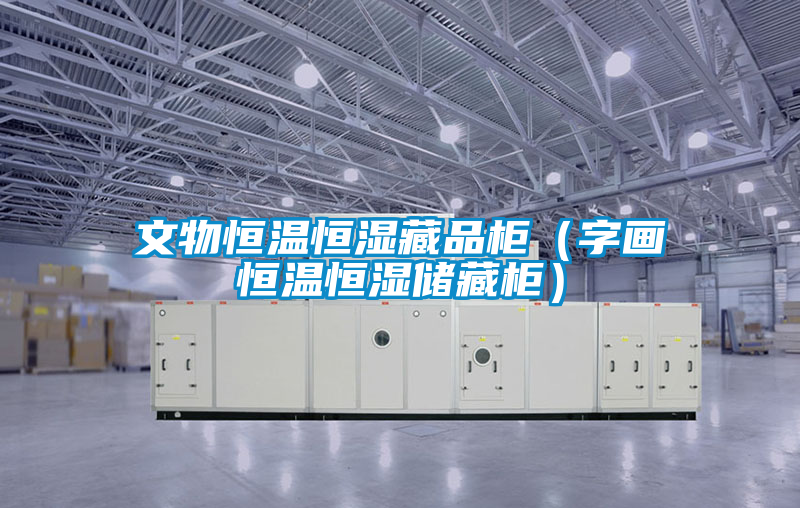 文物恒溫恒濕藏品柜(字畫恒溫恒濕儲藏柜)
