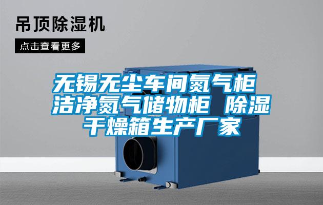 無錫無塵車間氮氣柜 潔凈氮氣儲物柜 除濕干燥箱生產廠家