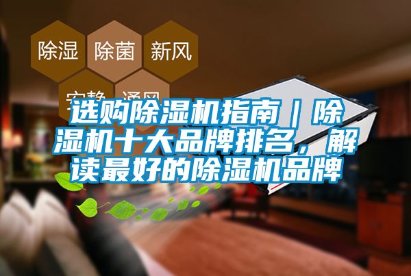 選購(gòu)除濕機(jī)指南|除濕機(jī)十大品牌排名,解讀最好的除濕機(jī)品牌