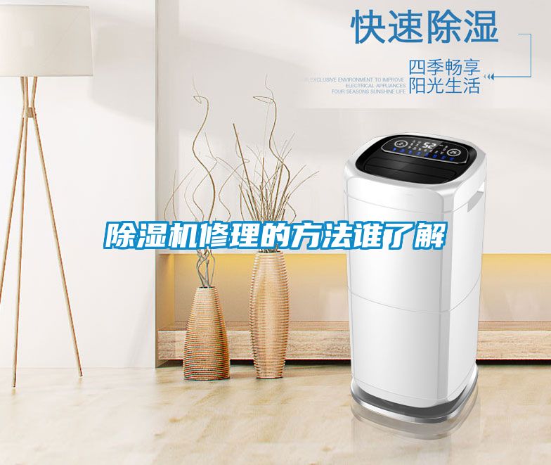 除濕機(jī)修理的方法誰了解