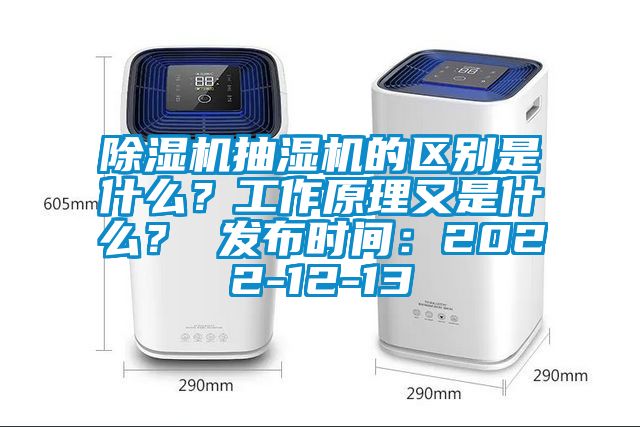 除濕機抽濕機的區別是什么?工作原理又是什么? 發布時間:2022-12-13
