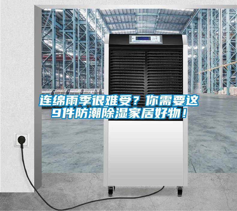 連綿雨季很難受？你需要這9件防潮除濕家居好物！