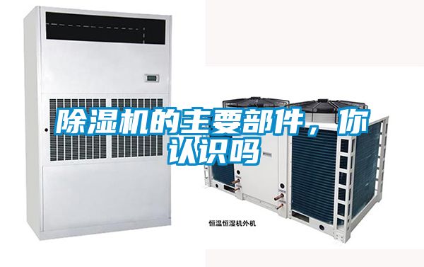 除濕機的主要部件，你認識嗎